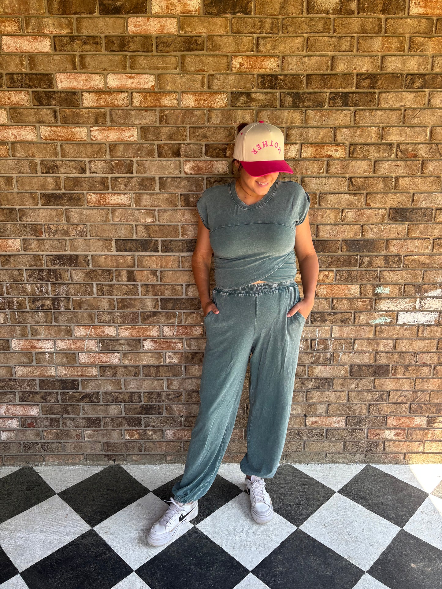 Easy Days Joggers - Sage