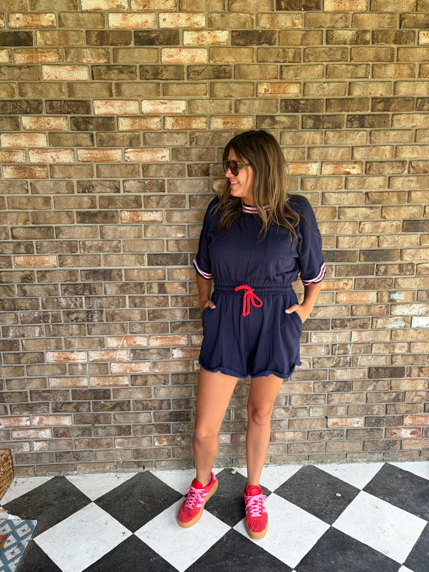 Americana Romper