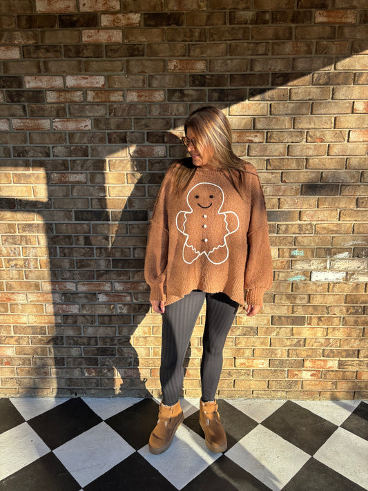 Can’t Catch Me, Gingerbread Sweater