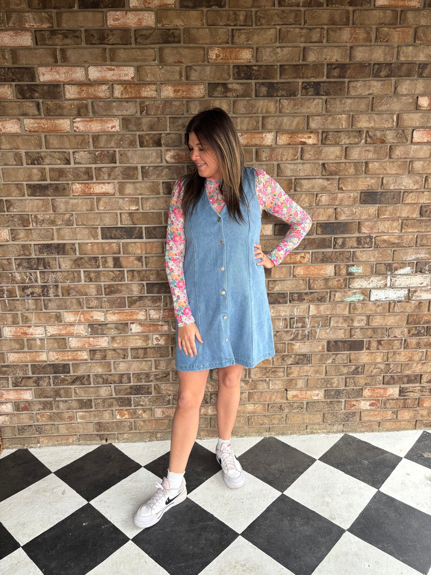 The Denim Vest Dress