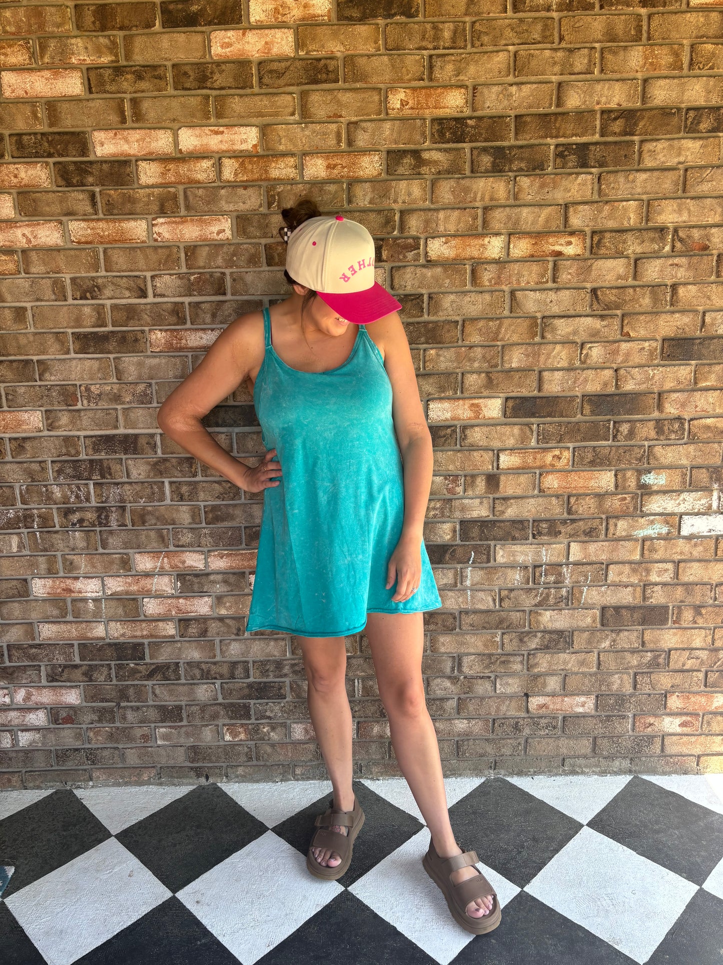 On the Go Dress - Teal
