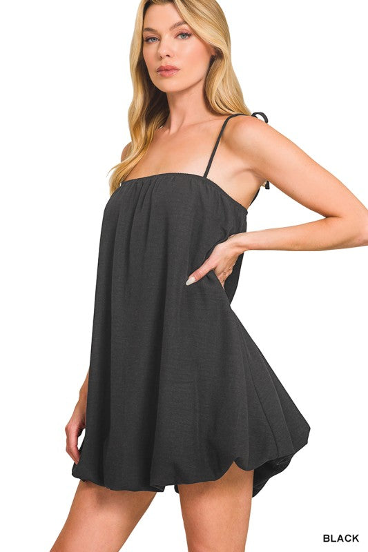Little Black Bubble Dress