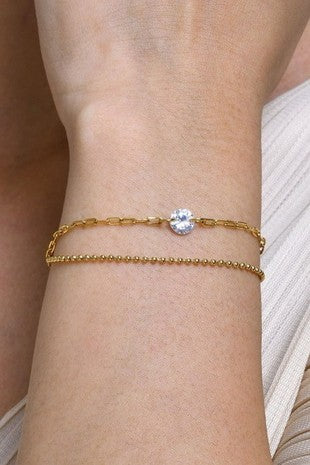 Double Charm Bracelet