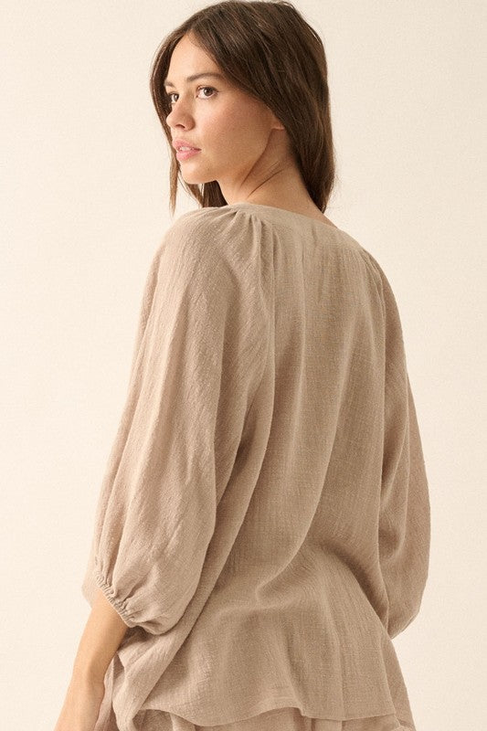 Sandstone Button Up Shirt