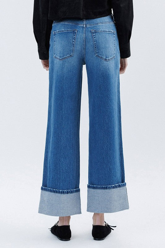 Vervet | Easy Street Cuffed Jeans