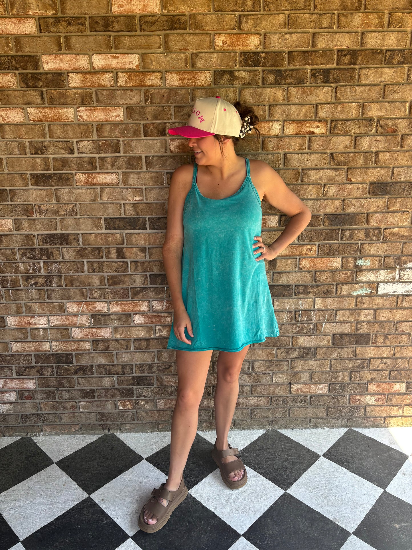 On the Go Dress - Teal