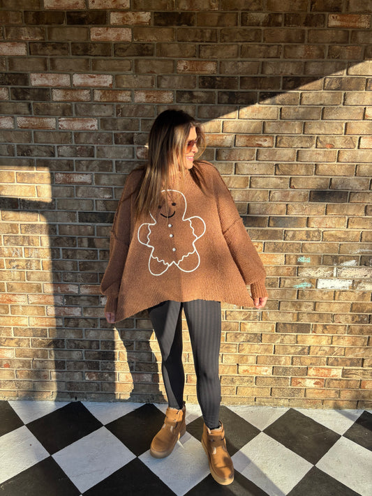 Can’t Catch Me, Gingerbread Sweater