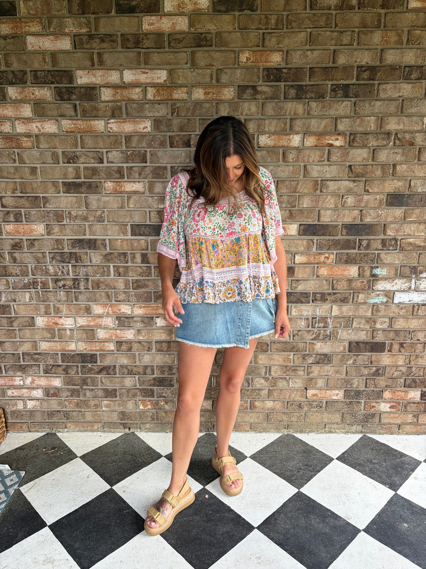 Floral Fields Top