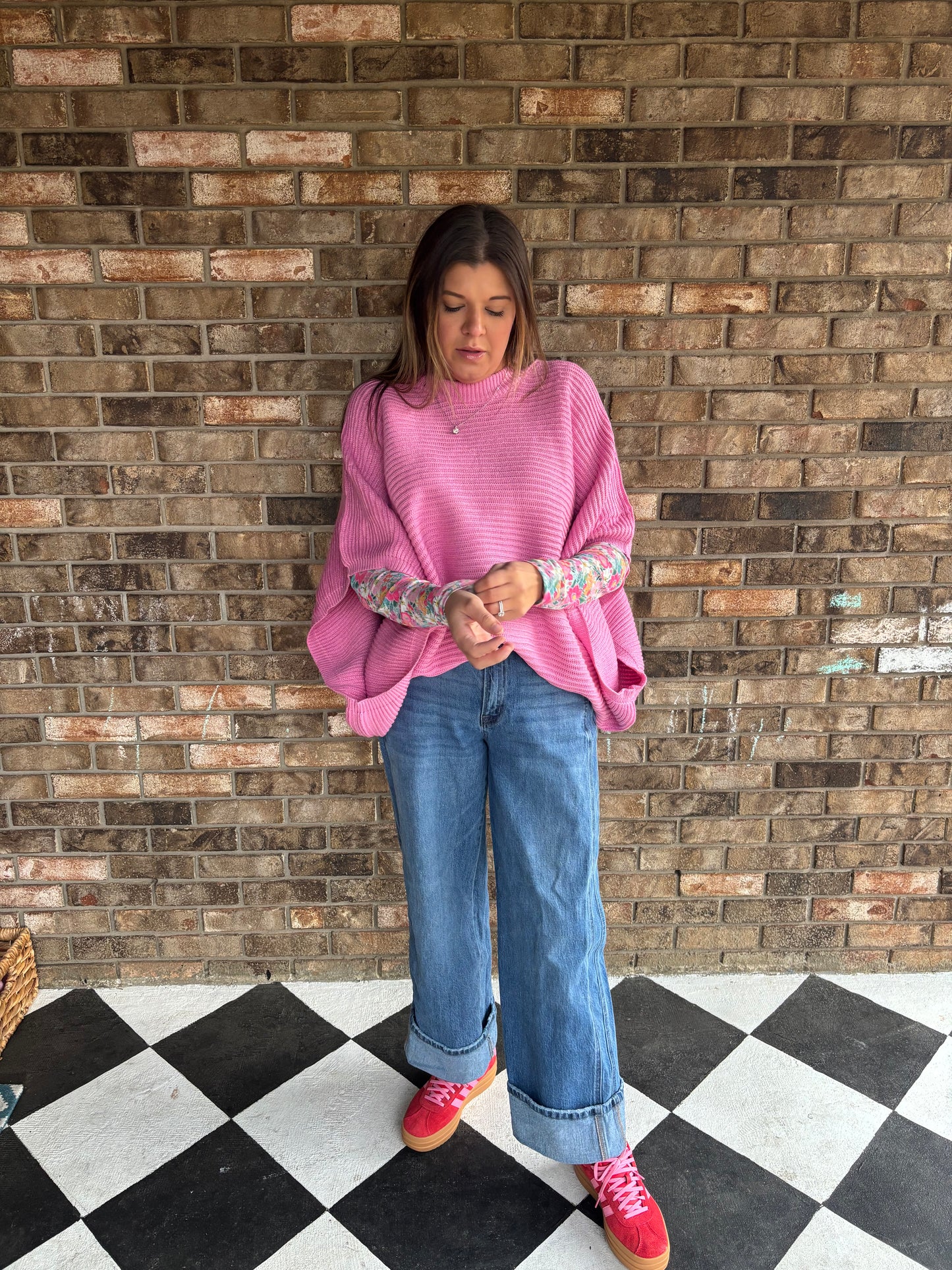 Spring Pullover Pancho