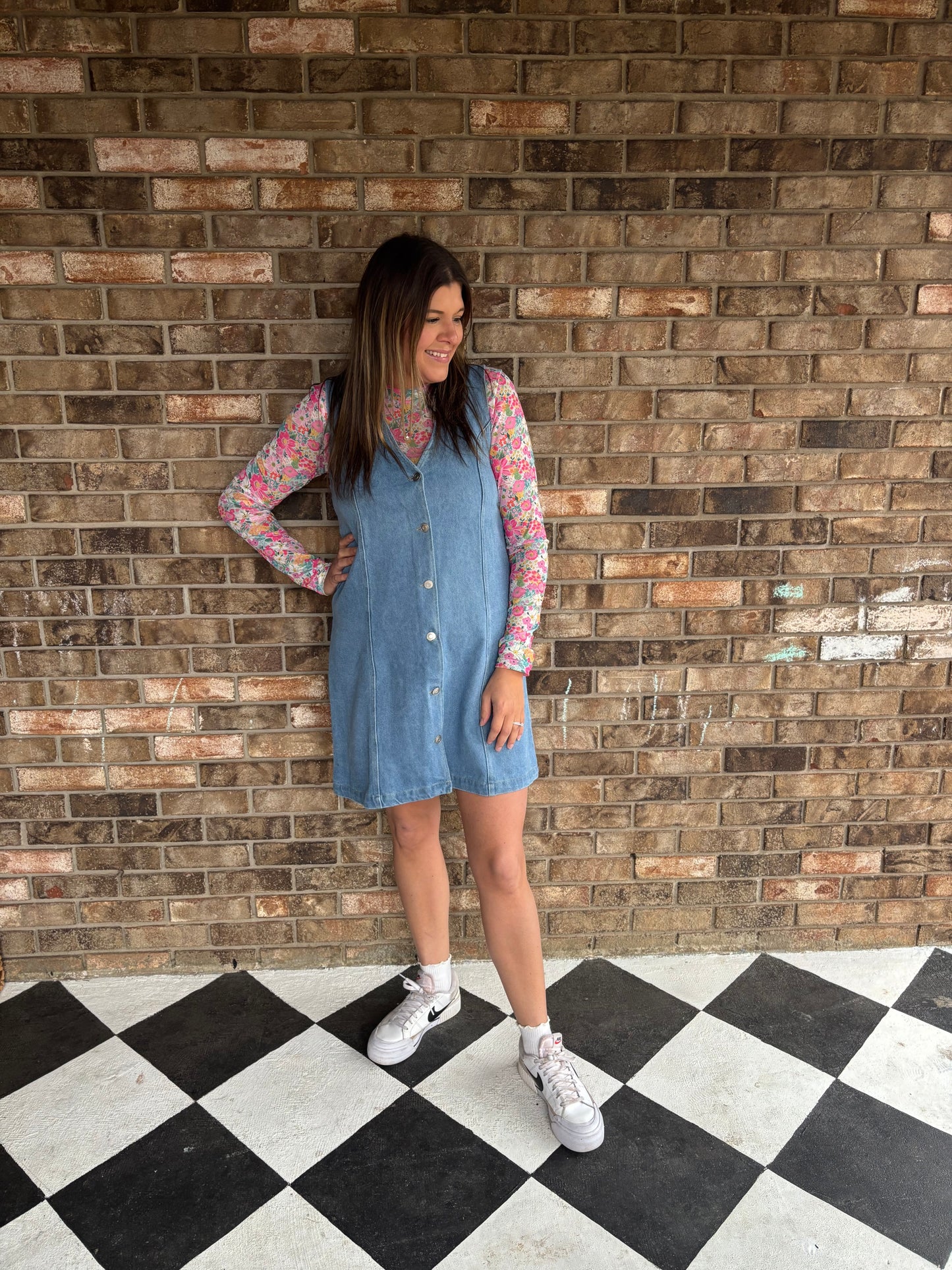 The Denim Vest Dress