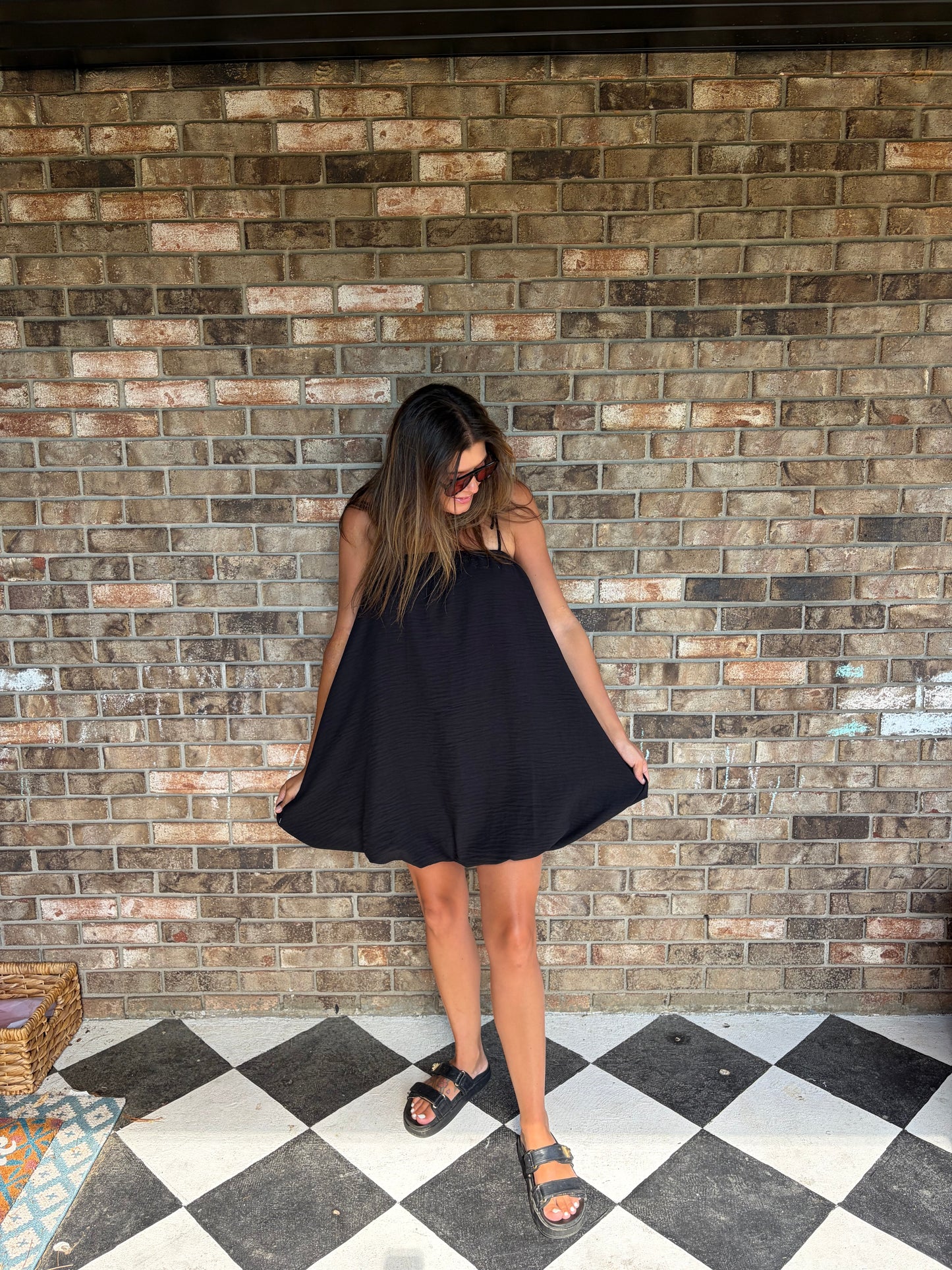 Little Black Bubble Dress