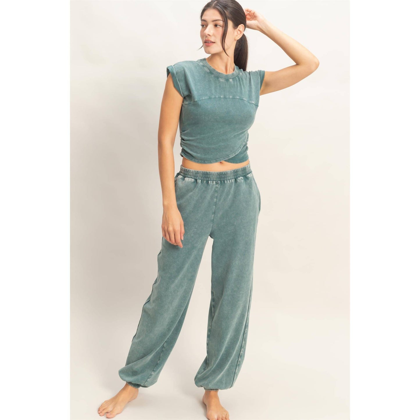 Easy Days Joggers - Sage