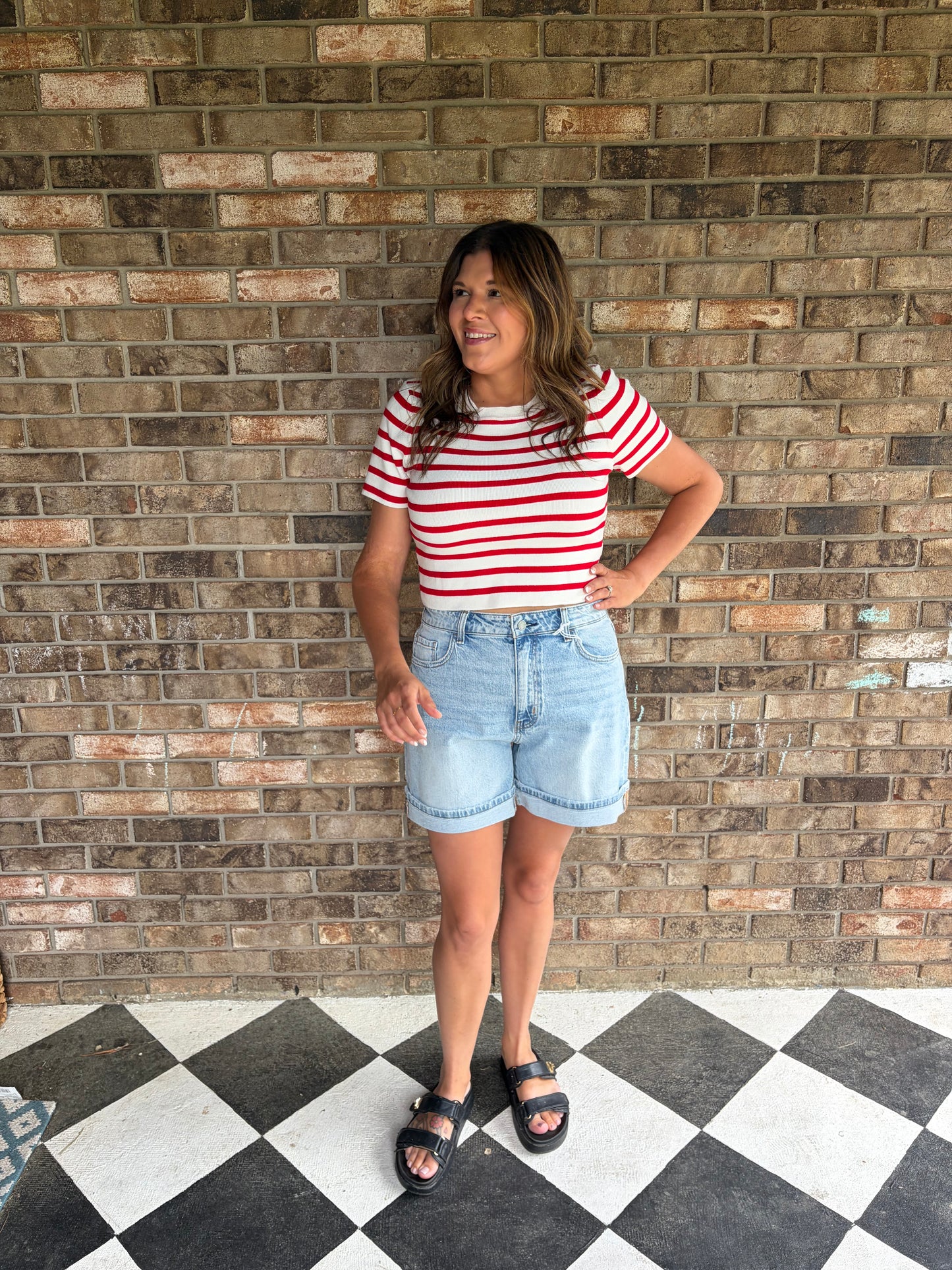 Harbor Stripe Tee