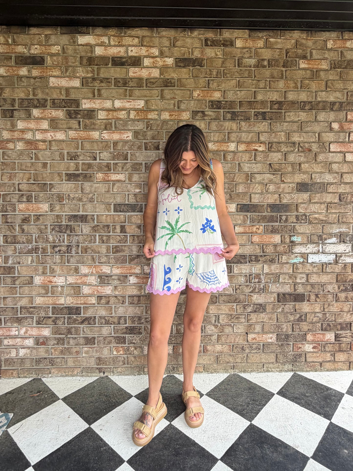 Palm Springs Paradise Top