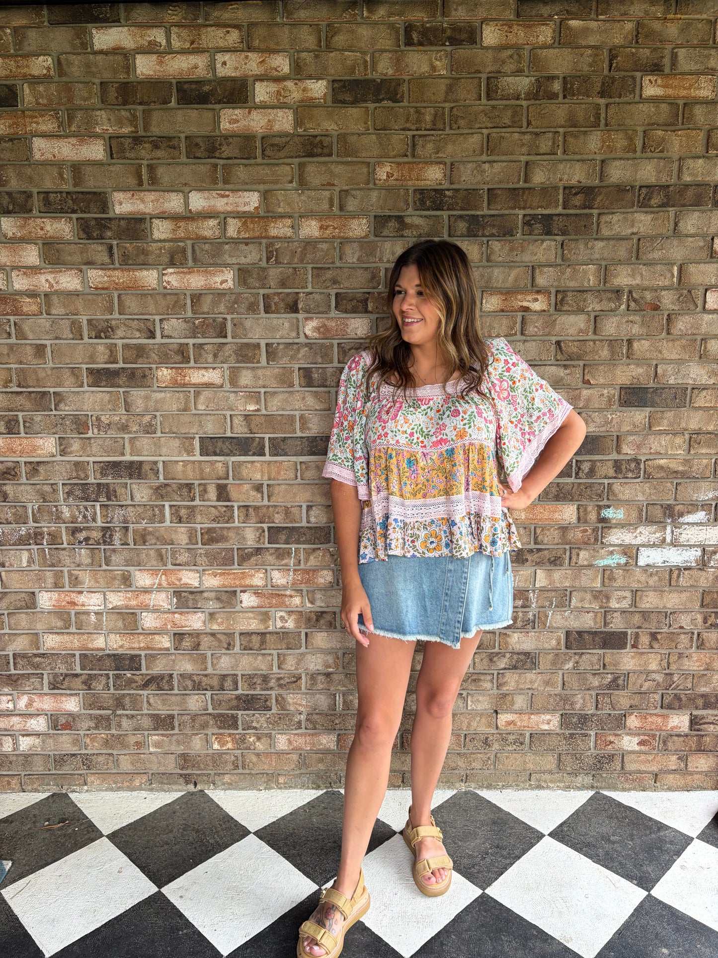 Floral Fields Top