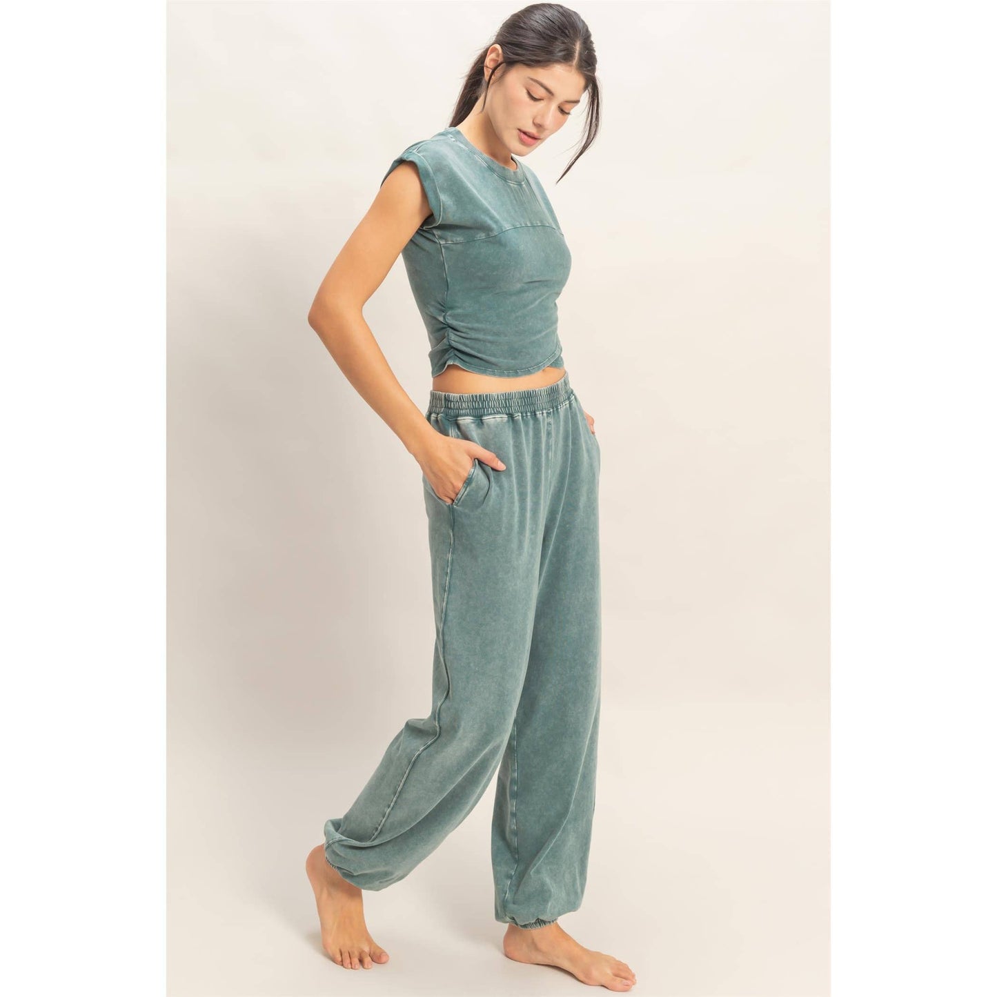 Easy Days Joggers - Sage