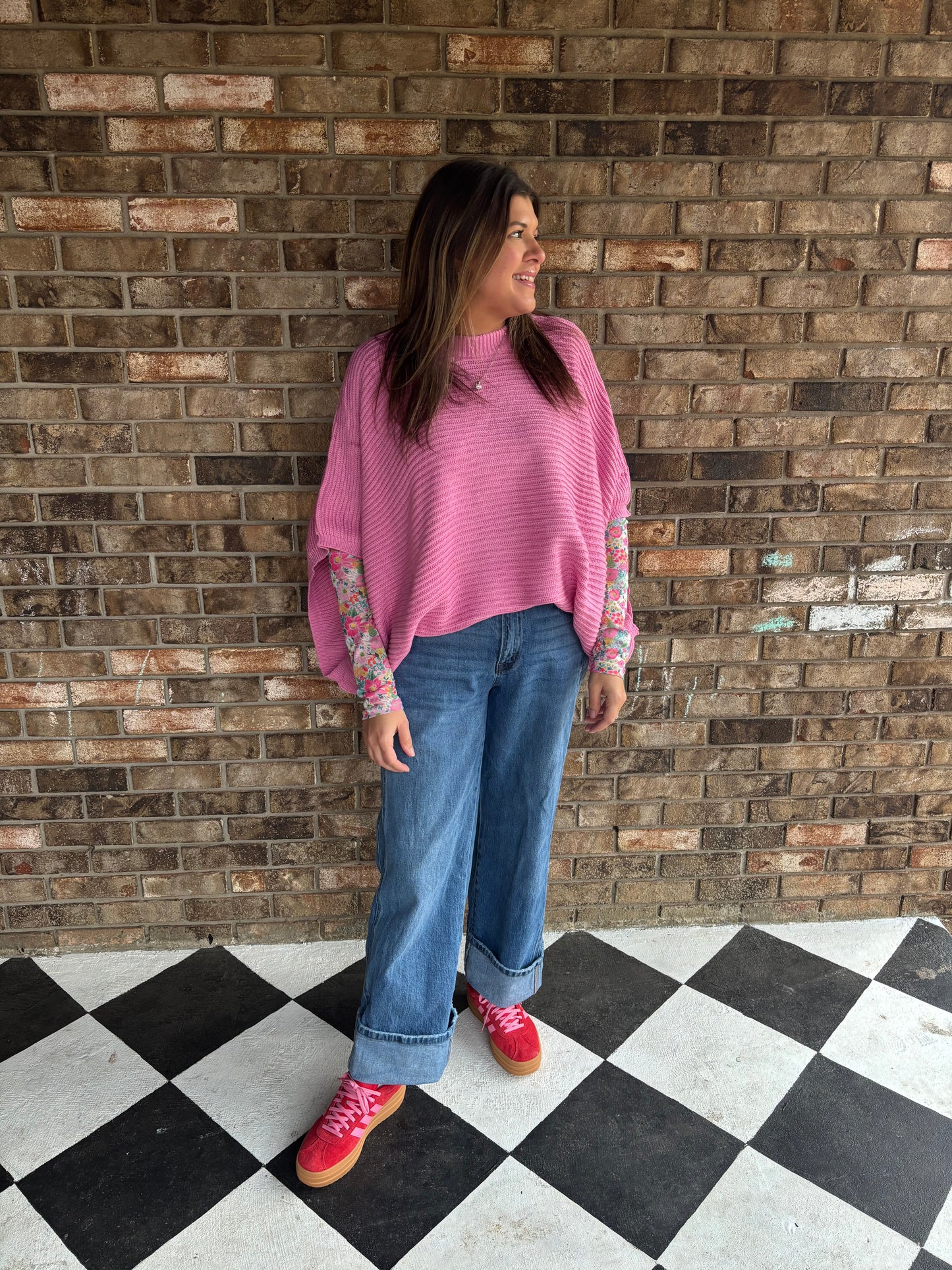 Spring Pullover Pancho