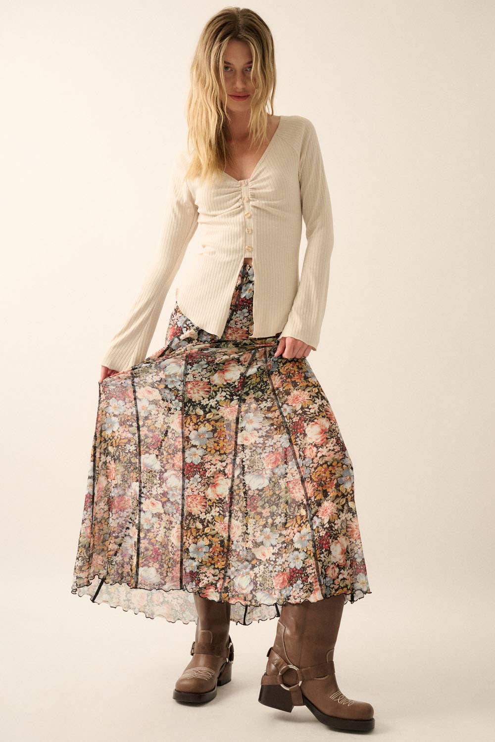 Garden Romance Maxi Skirt