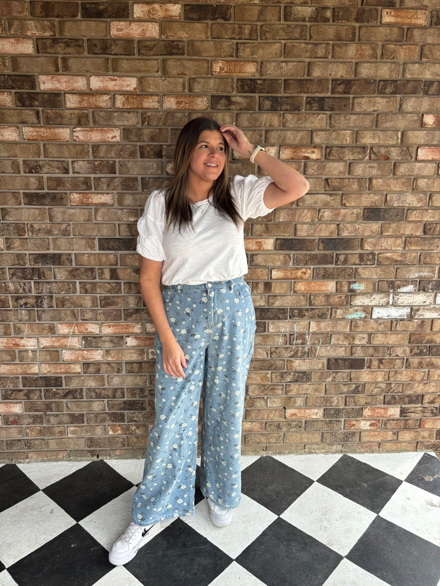 Wildflower Wide Leg Denim