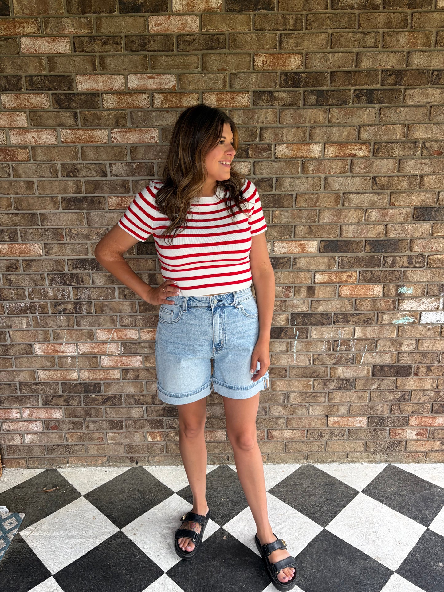 Harbor Stripe Tee