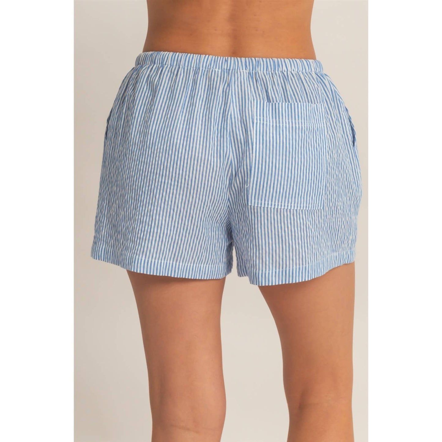 Blue Harbor Stripe Shorts