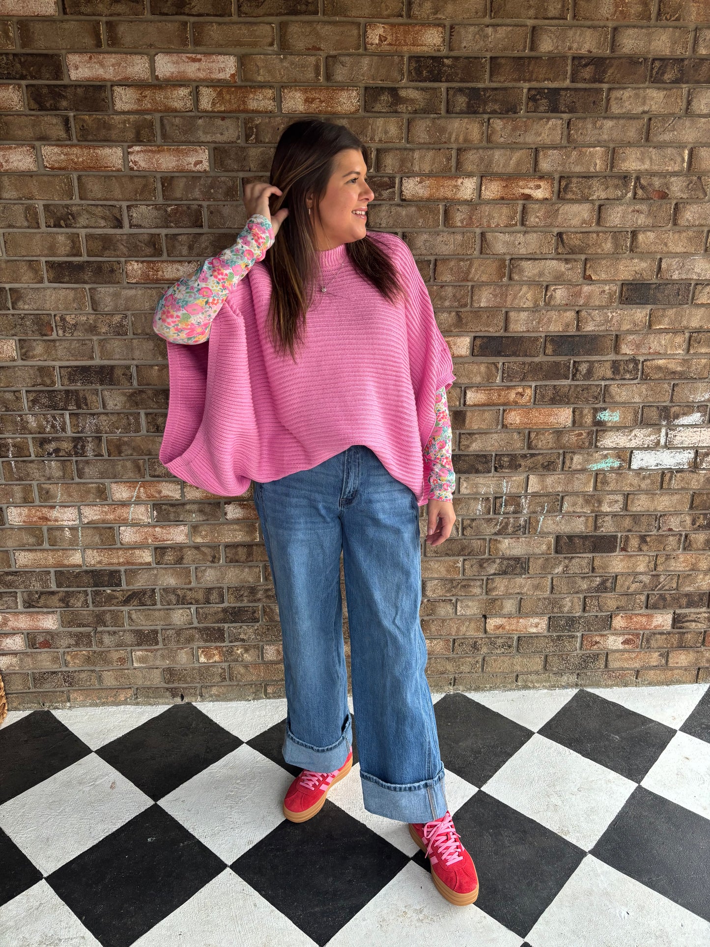 Spring Pullover Pancho
