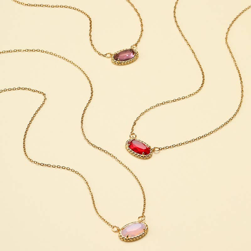 Rose Quartz Gemstone Necklace