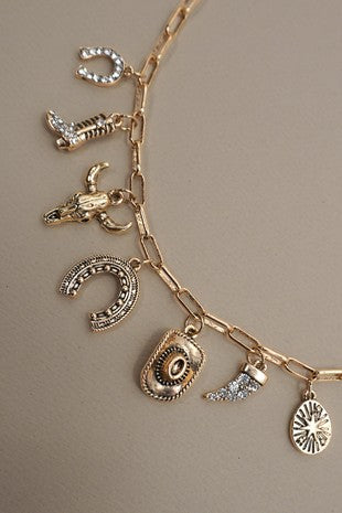 Cowgirl Charm Necklace