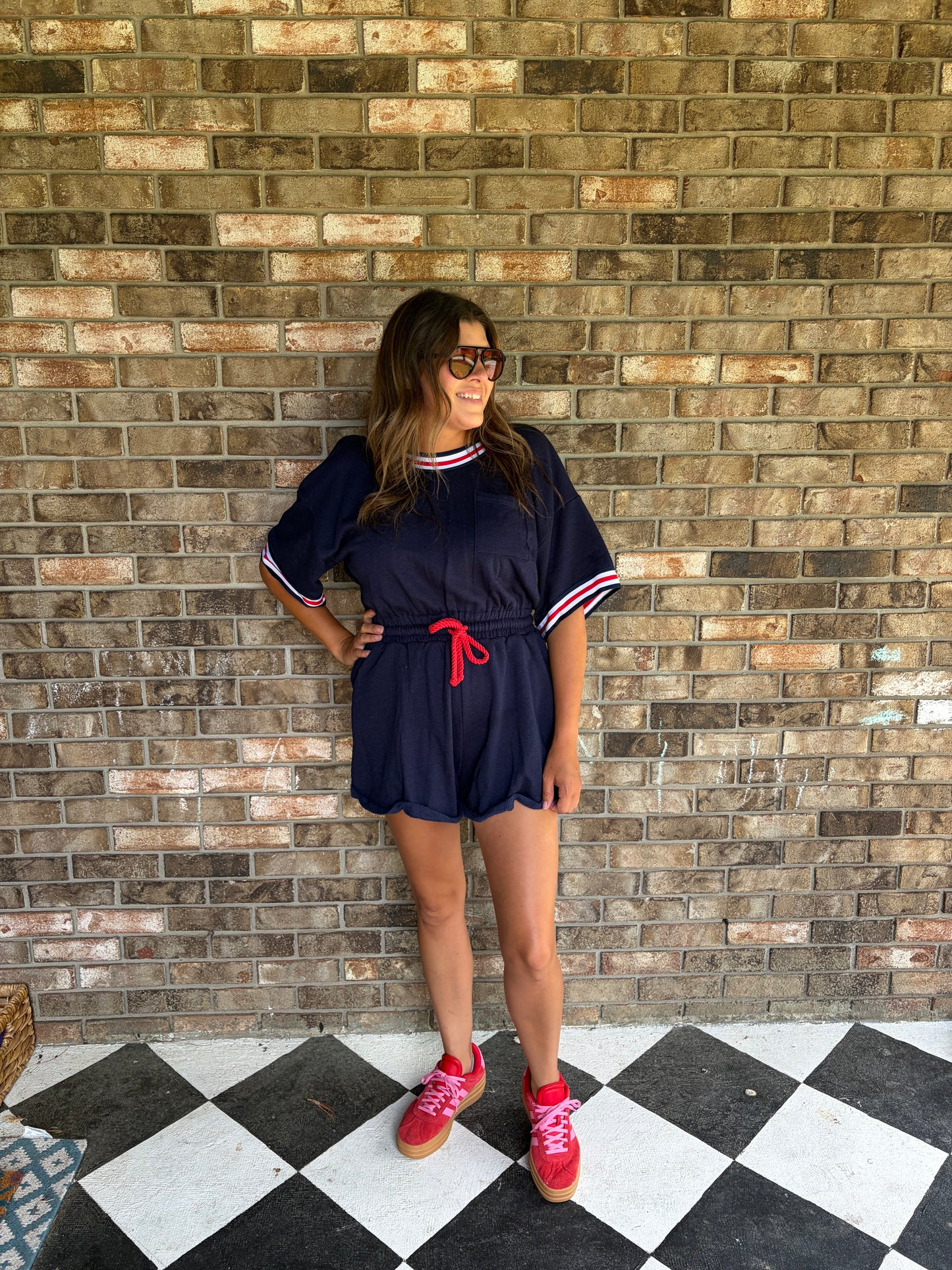 Americana Romper