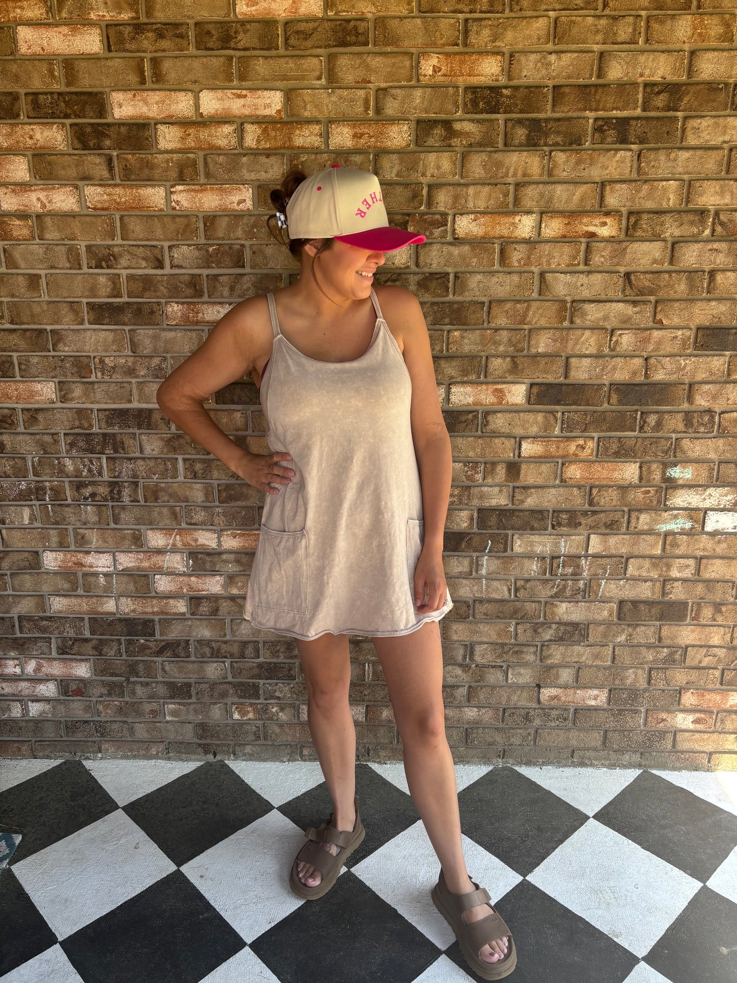 On the Go Dress - Ash Mocha