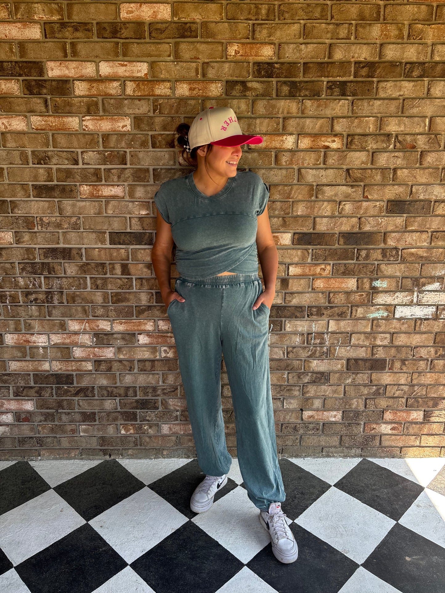 Easy Days Joggers - Sage