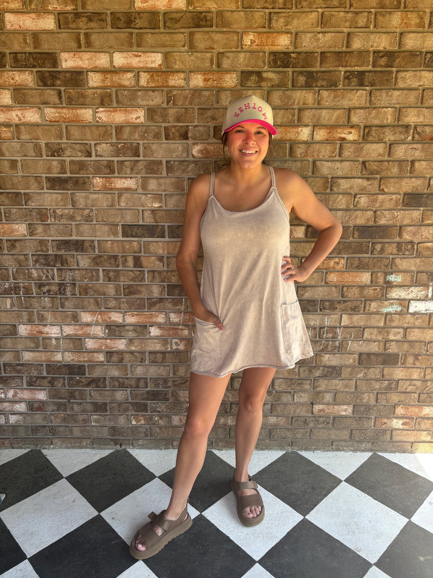 On the Go Dress - Ash Mocha