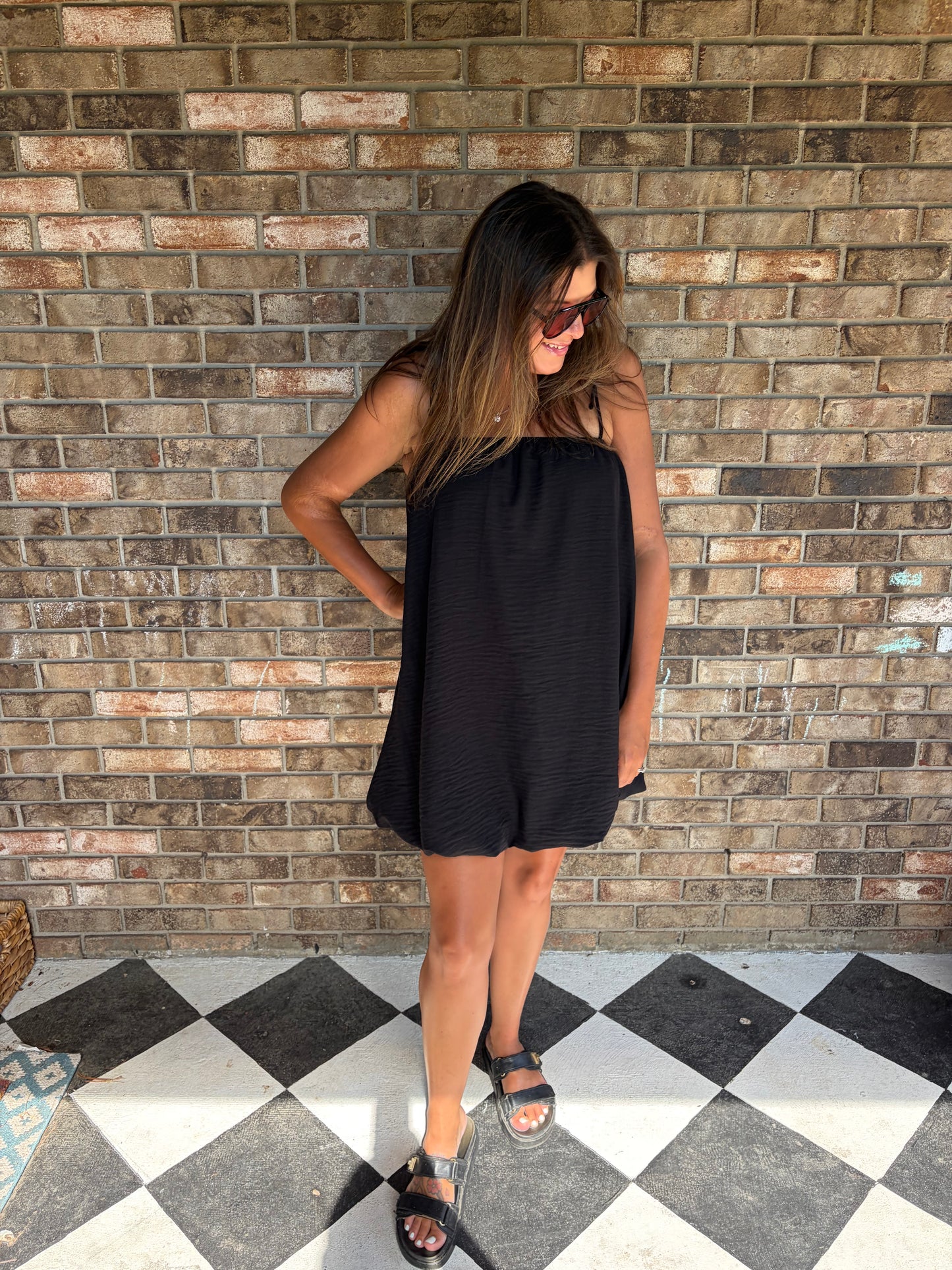 Little Black Bubble Dress