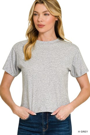 Grey Basic Tee