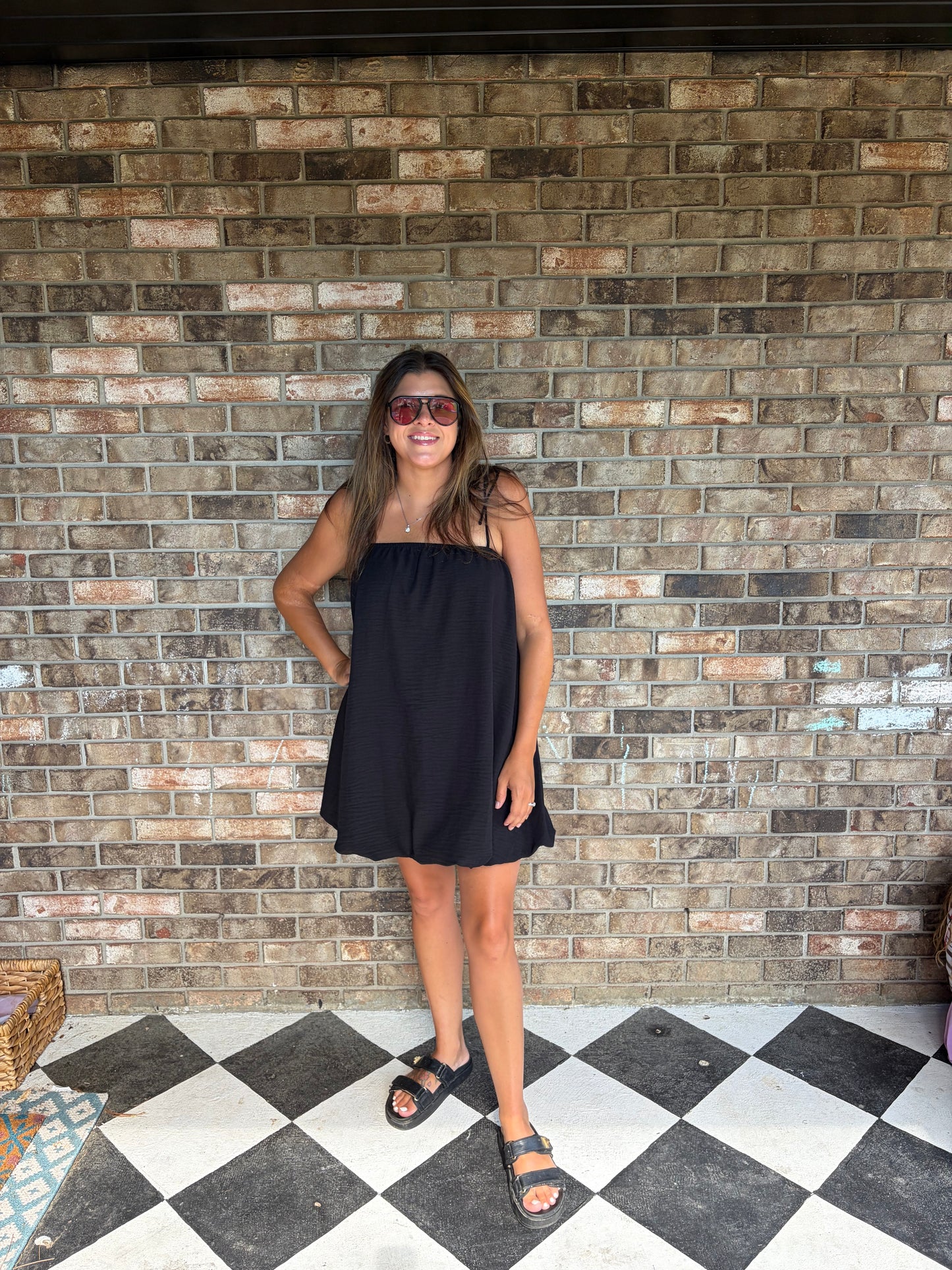 Little Black Bubble Dress
