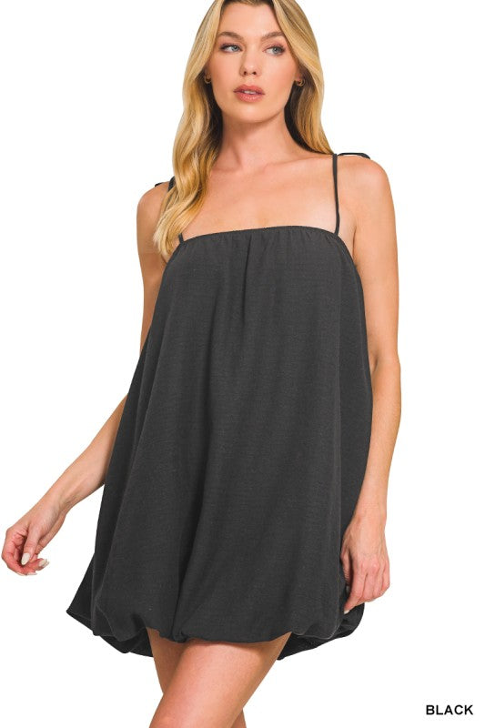 Little Black Bubble Dress