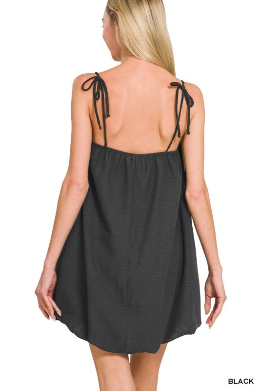 Little Black Bubble Dress