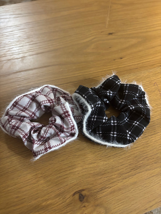 Plaid Scrunchie