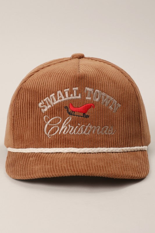 Small Town Christmas Trucker Hat