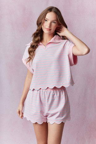 Seaside Stripe Top