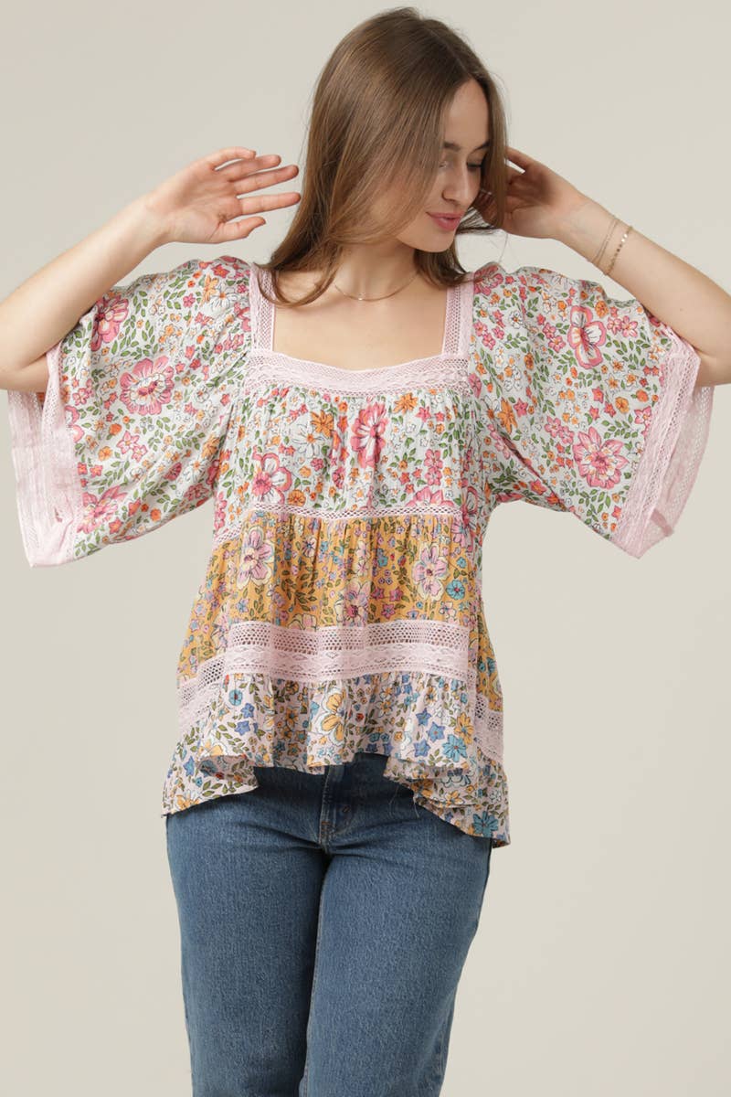 Floral Fields Top