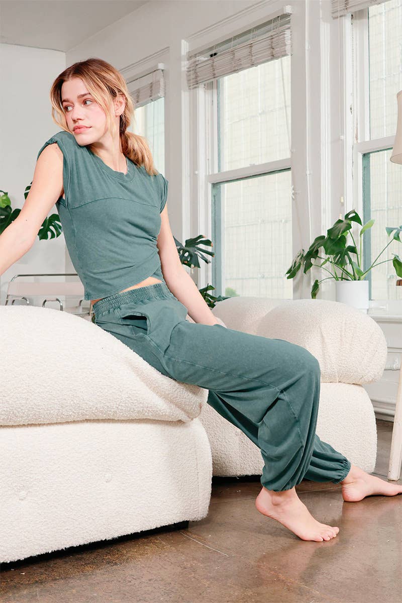 Easy Days Joggers - Sage