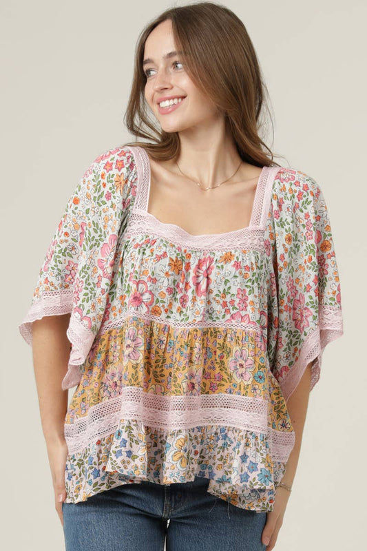 Floral Fields Top