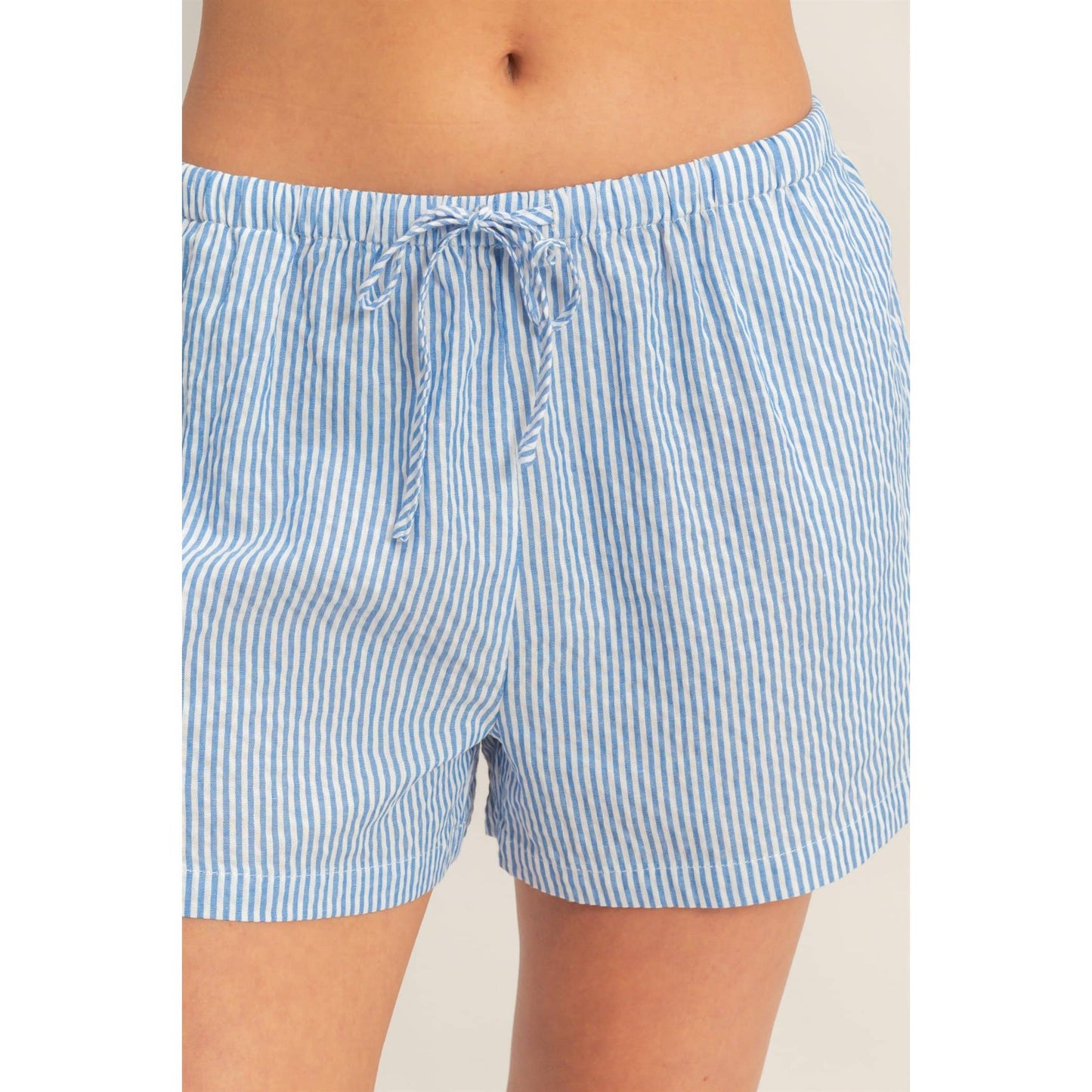 Blue Harbor Stripe Shorts