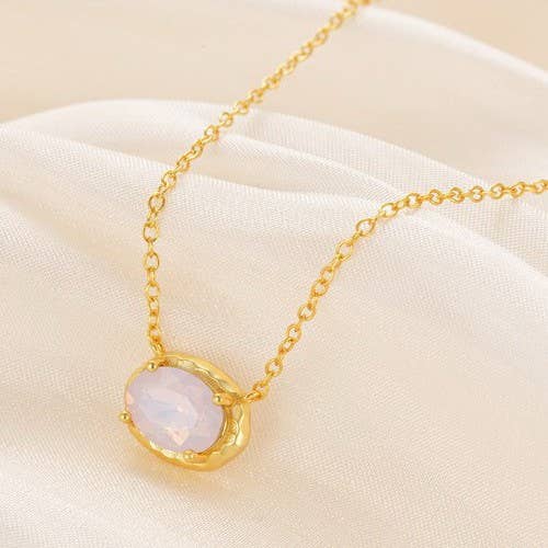 Rose Quartz Gemstone Necklace