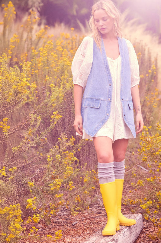 Driftwood Denim Vest