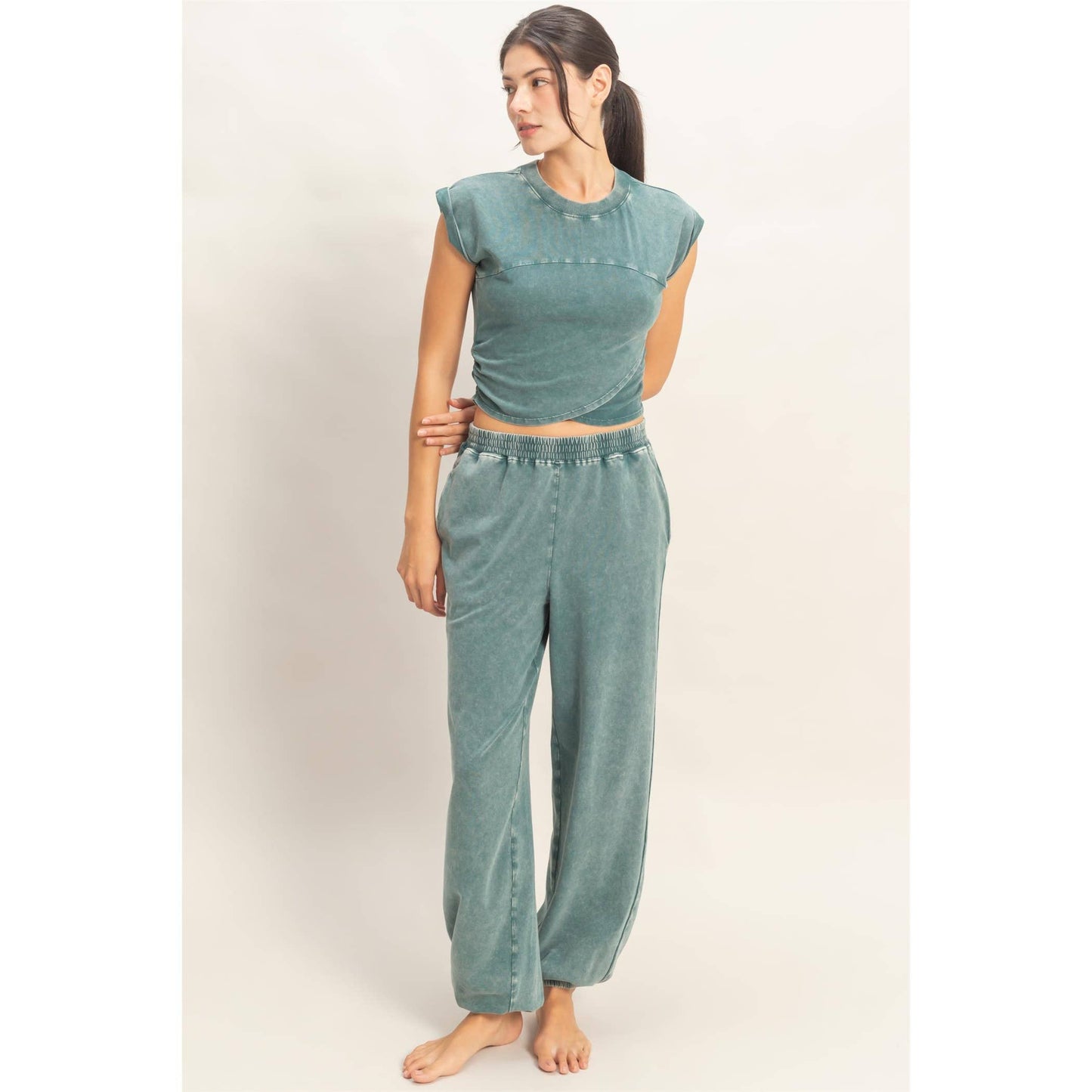 Easy Days Joggers - Sage