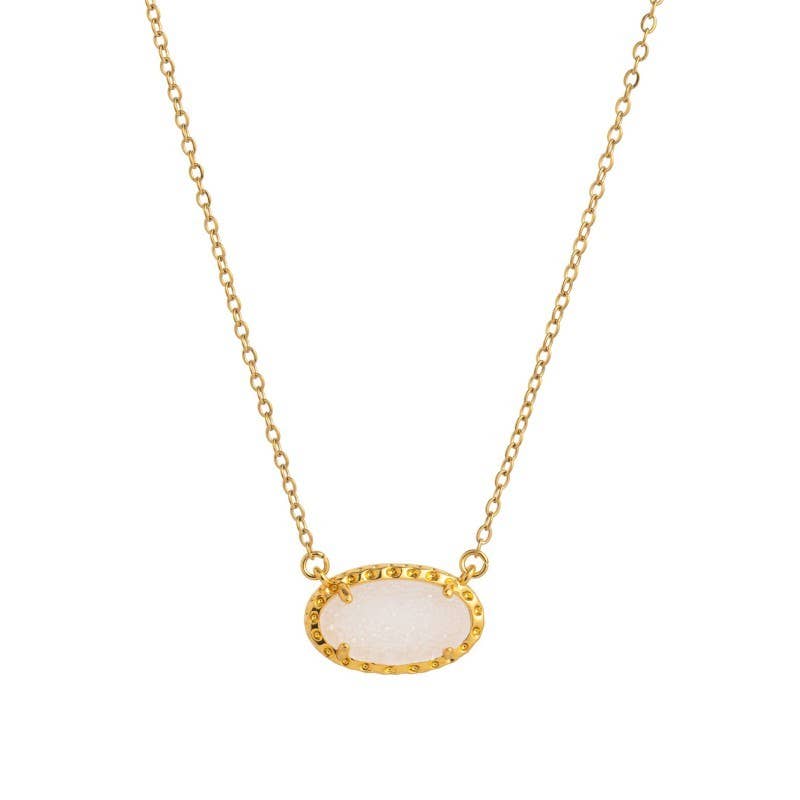 Rose Quartz Gemstone Necklace