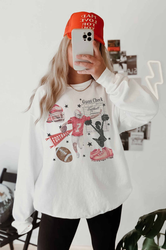 Oversized Game Day Sweatshirt